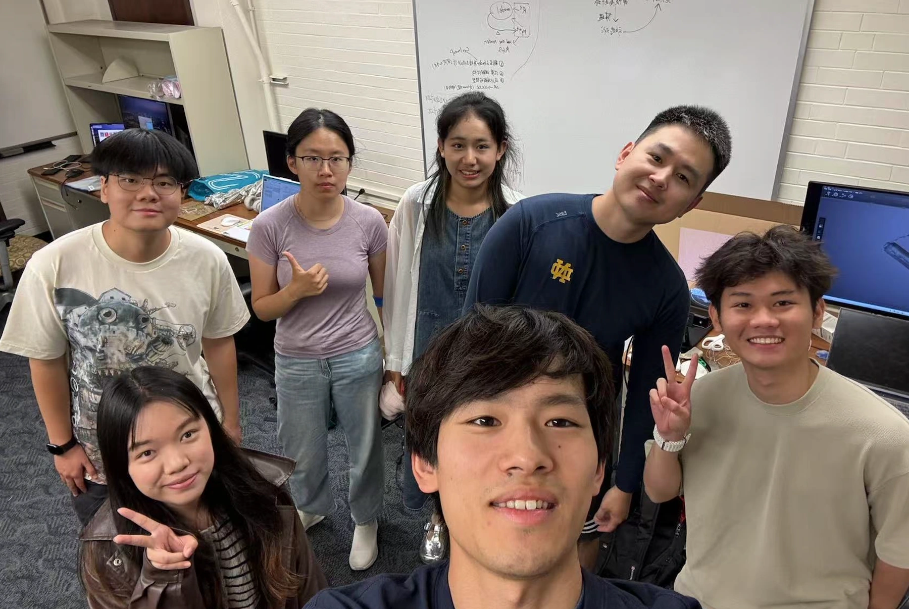 Lab group photo, 2025