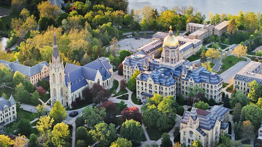 University of Notre Dame campus